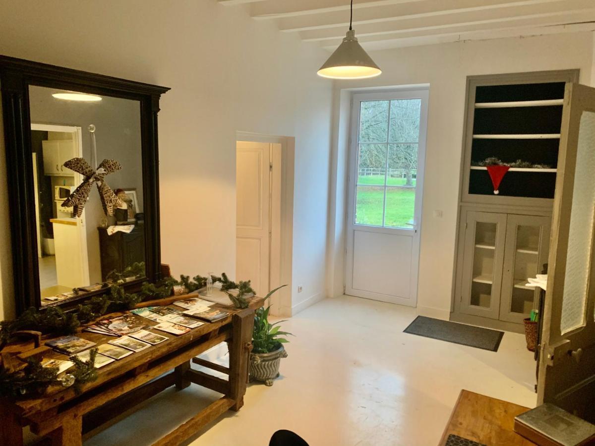 Gite A La Ferme De Sainte Radegonde Lanneray Bagian luar foto